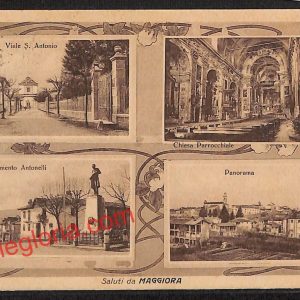 ah4023 - CARTOLINA D'EPOCA - Novara Provincia - Maggiora