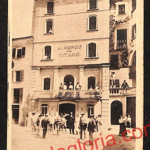 ai4907 - CARTOLINA D'EPOCA - San Marino - Albergo del Titano