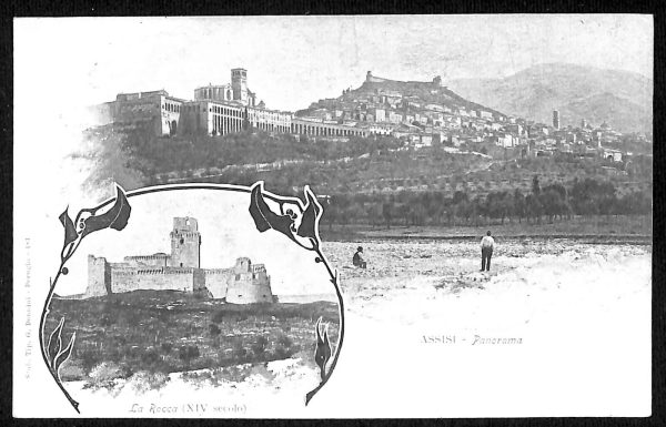 ac2568  - CARTOLINA  D'EPOCA - Perugia Provincia - ASSISSI
