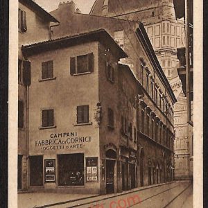 ae7114 - CARTOLINA D'EPOCA - Firenze Città - Campani Fabrica di Cornici