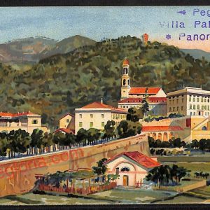 ag1356 - CARTOLINA D'EPOCA - Genova Provincia - Pegli - Illustratore A. Majani