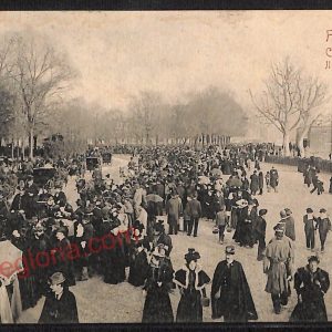 ae7127 - CARTOLINA D'EPOCA - Firenze Città - Il Viale della Regina  1901