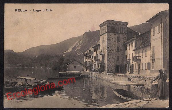 ah4036 - CARTOLINA D'EPOCA - Novara Provincia - Pella