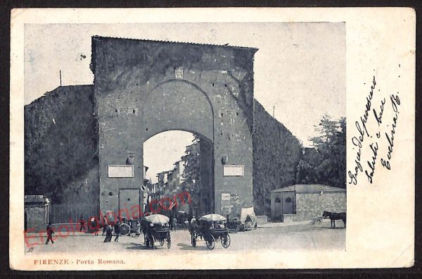 ae7129 - CARTOLINA D'EPOCA - Firenze Città - Porta Romana