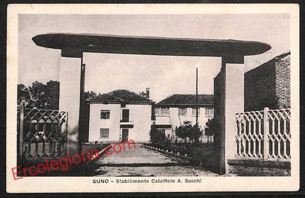 ah4038 - CARTOLINA D'EPOCA - Novara Provincia - Suno