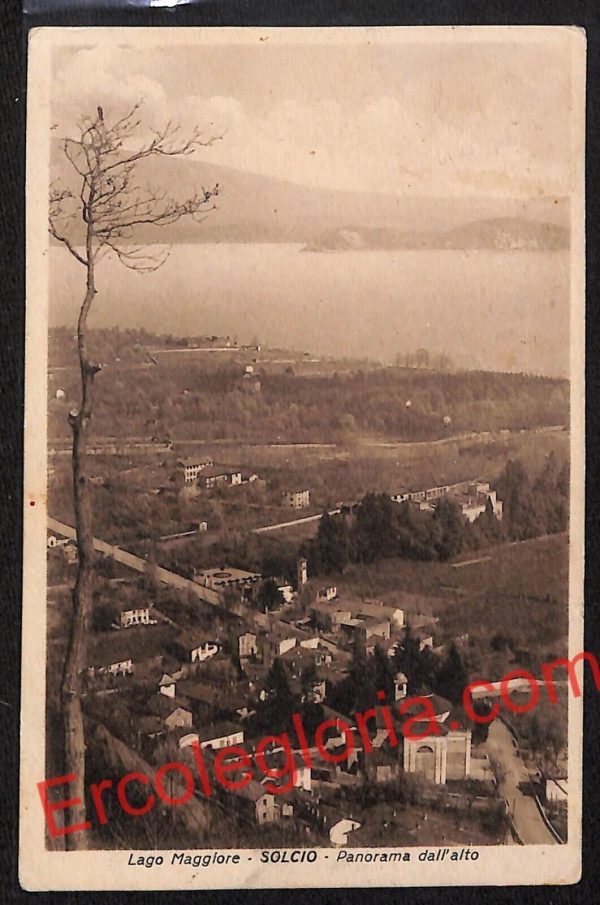ah4044 - CARTOLINA D'EPOCA - Novara Provincia - Solcio