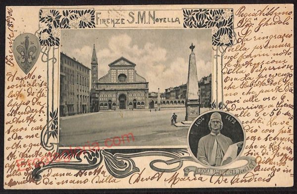 ae7134 - CARTOLINA D'EPOCA - Firenze Città