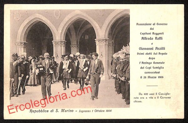 ai4915 - CARTOLINA D'EPOCA - San Marino
