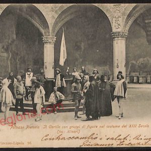 ae7137 - CARTOLINA D'EPOCA - Firenze Città - Palazzo Pretorio