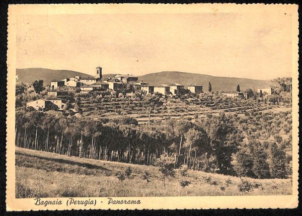 ac2672 - CARTOLINA  D'EPOCA - Perugia Provincia - BAGNAIA