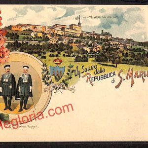 ai4920 - CARTOLINA D'EPOCA - San Marino - Panorama