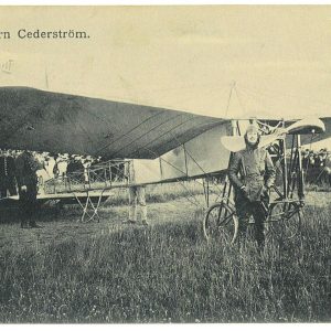 P3737 -AIRMAIL ,  19.9.1911, NORWAY-SWEDEN VERY NICE AVIATION POST CARD
