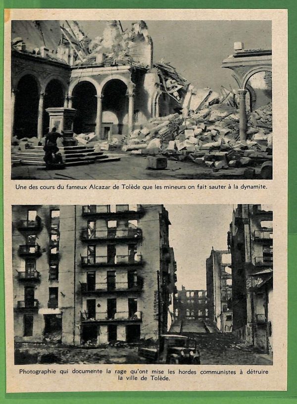 ZA1538 -  España - GUERRA CIVIL - Propaganda Nacional  IMAGENES MUY FUERTES - immagine 5