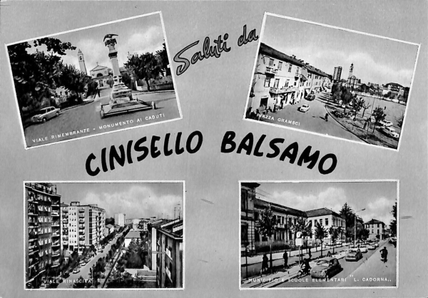 ac4067 - CARTOLINA D'EPOCA - Milano Provincia - CINISELLO