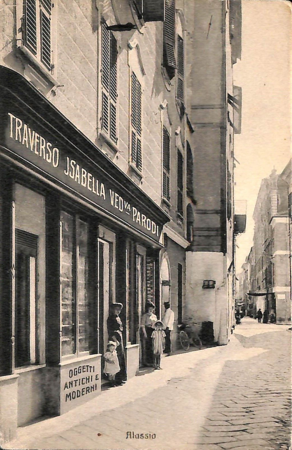 ab7298  -  CARTOLINA  D'EPOCA - Savona Provincia - ALASSIO