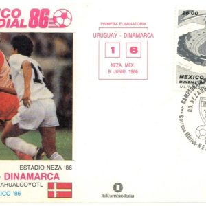 P4041 - MEXICO FOOTBALL CHAMPIONSHIP 1986 11 DIFFERENT COVERS