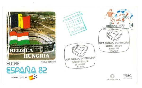 P4042 - SPAIN, 21 DIFFERENT COVERS 1982 WORLD FOOTBALL CHAMPIONSHIP , NO FINALS. - immagine 2