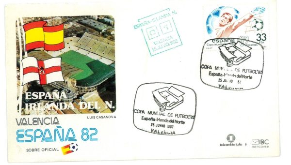 P4042 - SPAIN, 21 DIFFERENT COVERS 1982 WORLD FOOTBALL CHAMPIONSHIP , NO FINALS. - immagine 8