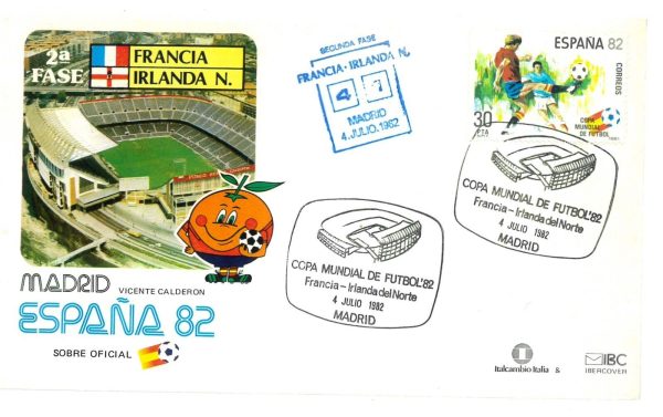 P4042 - SPAIN, 21 DIFFERENT COVERS 1982 WORLD FOOTBALL CHAMPIONSHIP , NO FINALS. - immagine 9