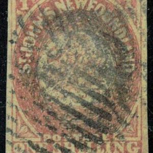 P3888 - NEWFOUNLAND , SG 23 , 3 LARGE MARGINS , TOP MARGIN SHORT.