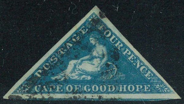 P3889 B - CAPE OF GOOD HOPE, TRIANGLES, SG. NR. 6