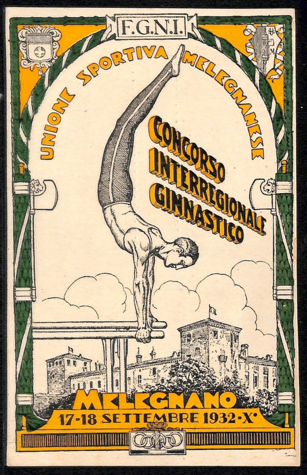 ac4220 - CARTOLINA D'EPOCA - Milano Provincia -  MELEGNANO