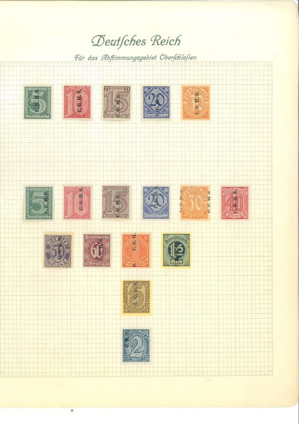 P3899 - OBERSCHLESSIEN (GERMANY/POLAND) VERY NICE AND IMPORTANT COLLECTION, - immagine 6