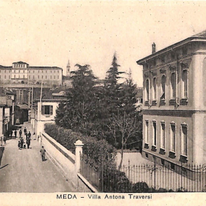 ac4228 - CARTOLINA D'EPOCA - Milano Provincia -  MEDA   1935
