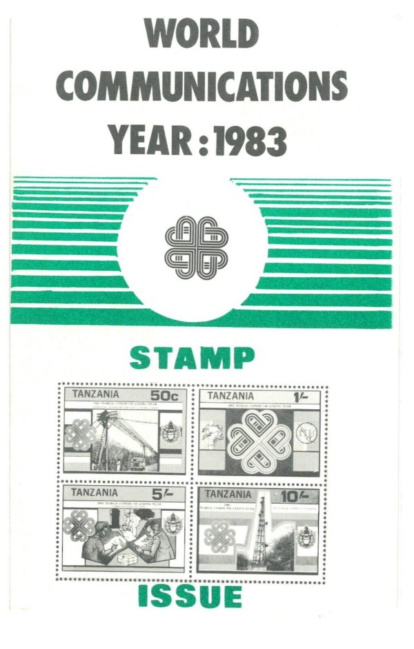 P3967 - TANZANIA, MICHEL 229/32 + BL 34 WITH INFORMATION LEFLETS ON OFFICIAL FDC - immagine 3