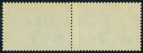 P3930 - NYASSALAND. SG 176 A,  PAIR, MNH, JOINED PAPER !!!!! RRRRR - immagine 2