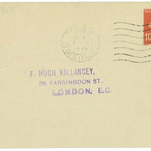 P3621 - AIRMAIL , FRANCE PARIS-LONDON 4.3.1919 !!! MÜLLER NR 30,
