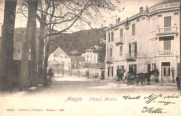 ab7165 -  CARTOLINA  D'EPOCA - Savona Provincia - ALASSIO