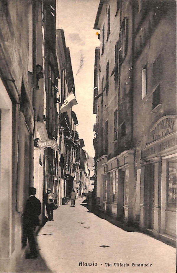 ab7179 -  CARTOLINA  D'EPOCA - Savona Provincia - ALASSIO 1930