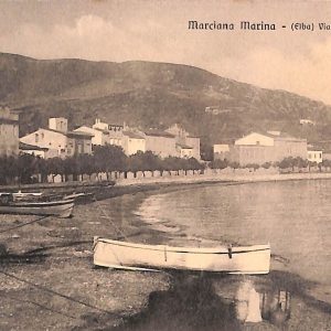 ac7541 - CARTOLINA D'EPOCA - Livorno Provincia - Isola D' Elba -Marciana Marina