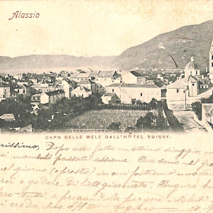 ab7180 -  CARTOLINA  D'EPOCA - Savona Provincia - ALASSIO
