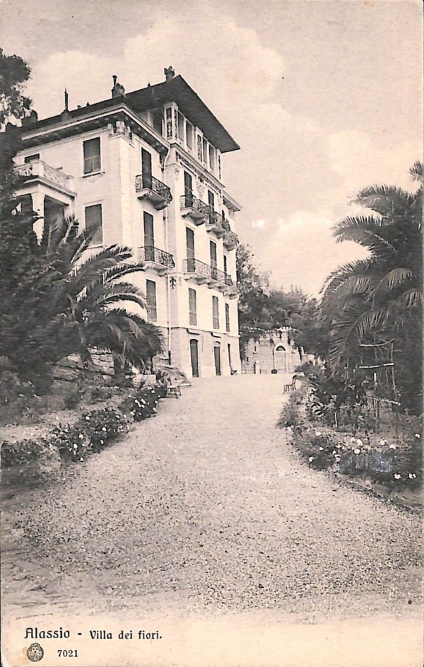 ab7182 -  CARTOLINA  D'EPOCA - Savona Provincia - ALASSIO 1909