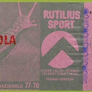 ZA1053  - Vecchio  BIGLIETTO PARTITA  CALCIO -  1977/1978: Napoli