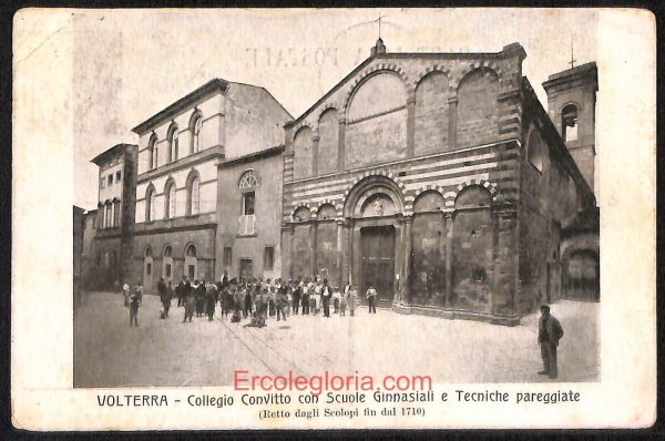 ad7305 - CARTOLINA D'EPOCA - Pisa Provincia - Volterra  1909