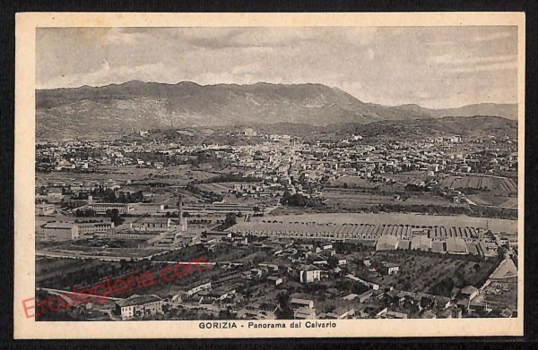 ag1681 - CARTOLINA D'EPOCA - Gorizia Città - Panorama