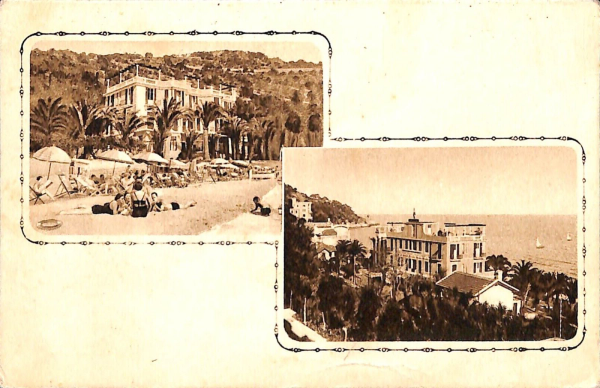 ab7227 -  CARTOLINA  D'EPOCA - Savona Provincia - ALASSIO