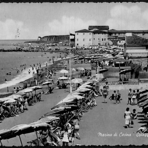 ac7859 - CARTOLINA D'EPOCA - Livorno Provincia - Cecina Marina  1958