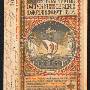ag1167 - CARTOLINA D'EPOCA - Genova -VIII Centenario dalla Traslazione in Genova