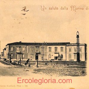 ad6958 - CARTOLINA D'EPOCA - Pisa Provincia - Marina di Pisa