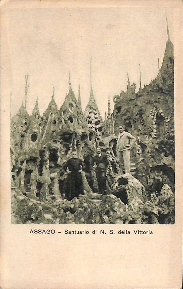 ac3935 - CARTOLINA D'EPOCA - Milano Provincia - ASSAGO