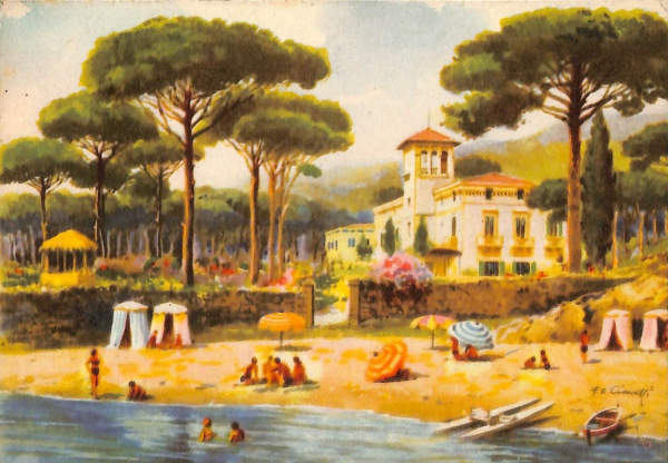 ab8319 - CARTOLINA  D'EPOCA - Napoli  Provincia  - ISCHIA