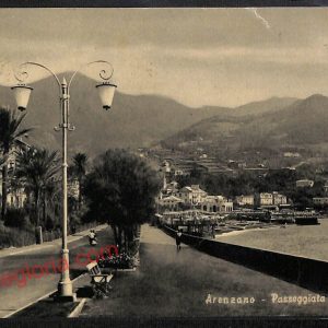 ag1169 - CARTOLINA D'EPOCA - Genova Provincia - Arenzano