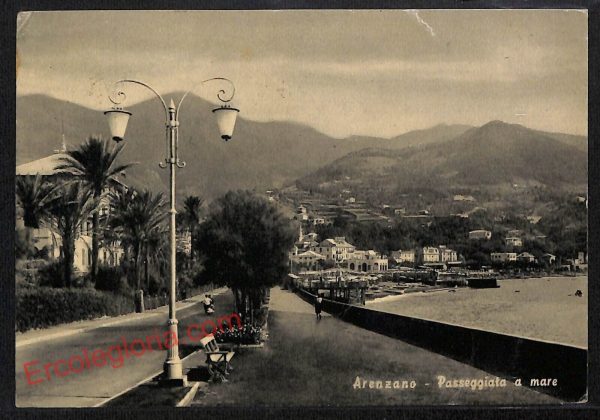 ag1169 - CARTOLINA D'EPOCA - Genova Provincia - Arenzano