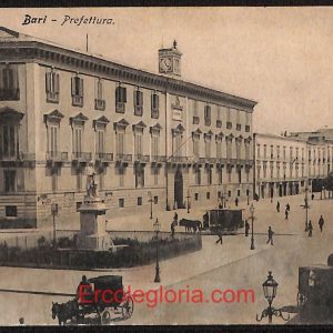 ae0799 - CARTOLINA  D'EPOCA - Bari Città - Prefettura