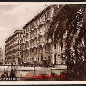 ae0801 - CARTOLINA  D'EPOCA - Bari Città - Via Salvatore Cognetti  1942