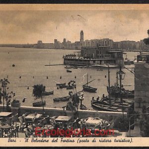 ae0807 - CARTOLINA  D'EPOCA - Bari Città - Il Belvedere del Fortino